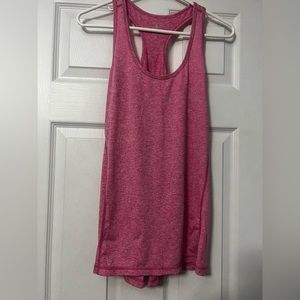 Womens Medium Heathered Pink Racerback tank‎